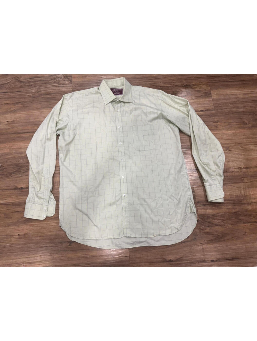 Charles Tyrwhitt Jermyn Street London Dress Shirt Mens L 42 Cotton